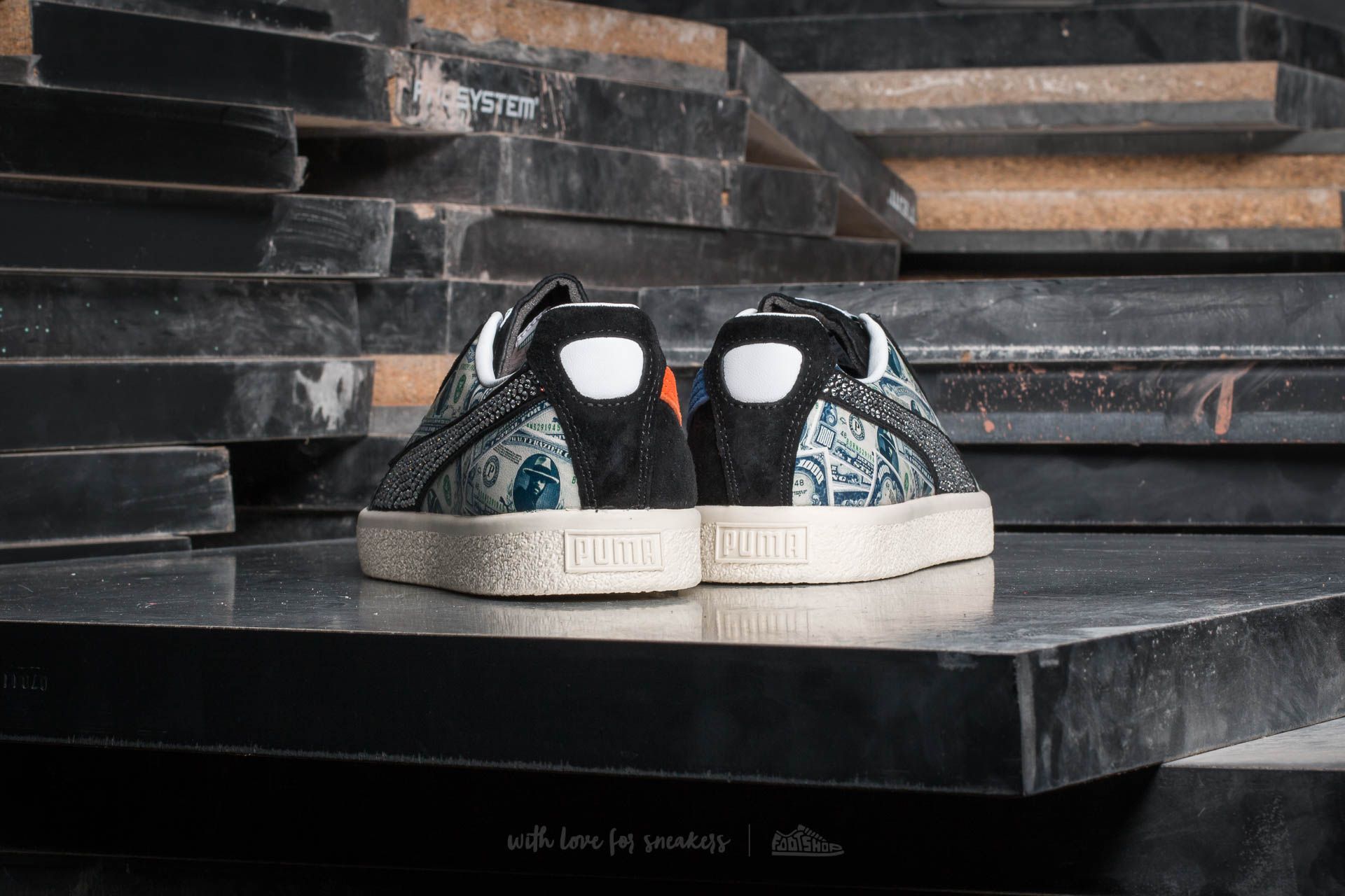 Men's shoes Puma Clyde X Mita Puma Black | Footshop