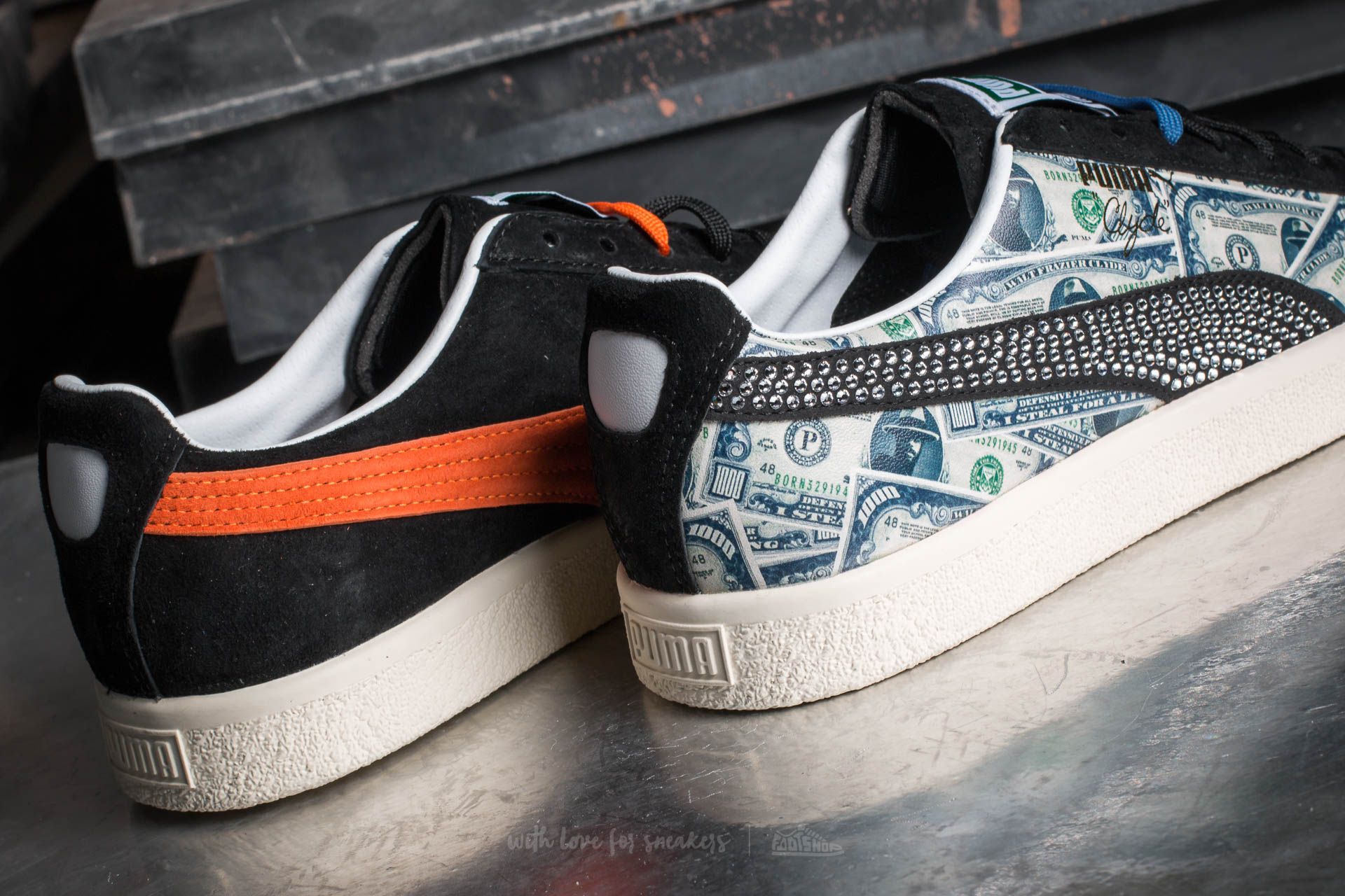 Men's shoes Puma Clyde X Mita Puma Black | Footshop