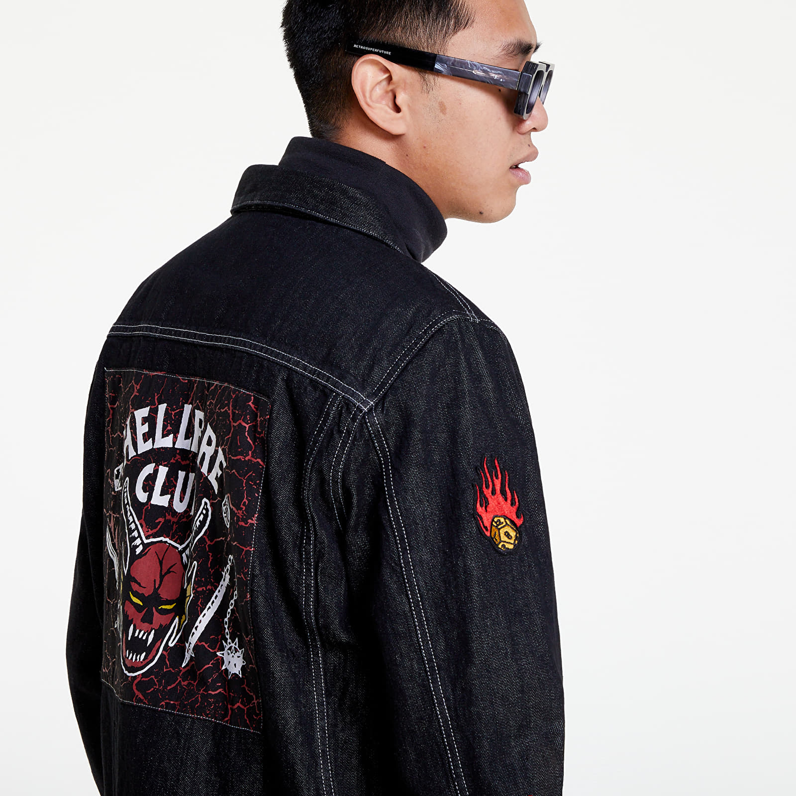 Vestes et manteaux Vans x Stranger Things Hellfire Club Jean