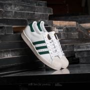 Adidas superstar 80s trainers in white and green outlet