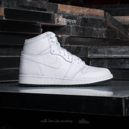 Jordan 1 perforated white deals