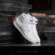 Women s shoes Reebok Freestyle Hi OG Lux White Grey Gold Red Footshop