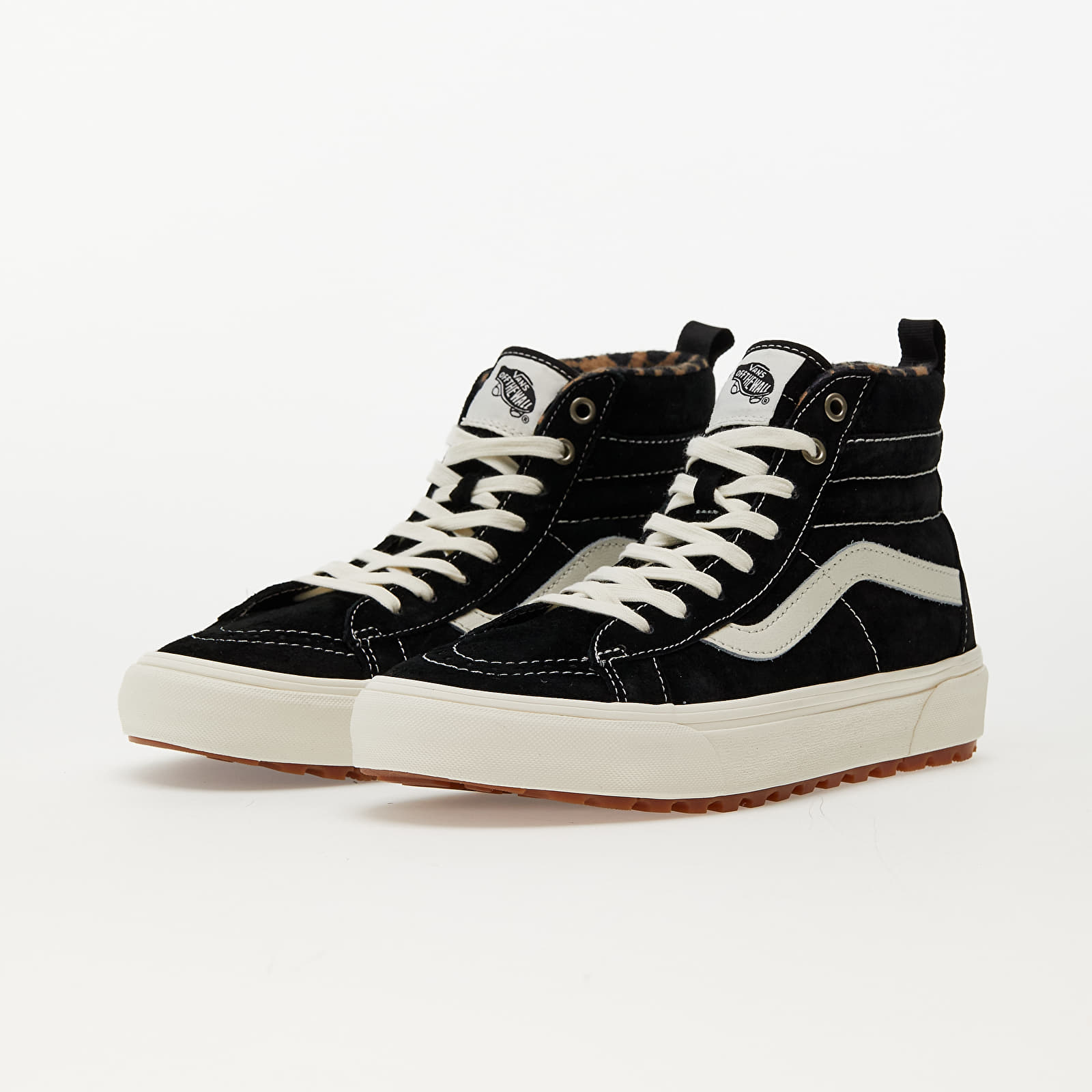 Vans Chaussures en Suède SK8-Hi MTE-1 en Noir/Léopard