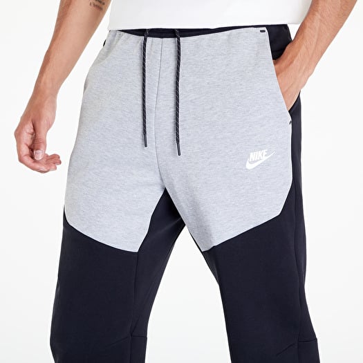 Pantalones Nike NSW Tech Fleece Joggers Black Dk Grey Heather White Footshop