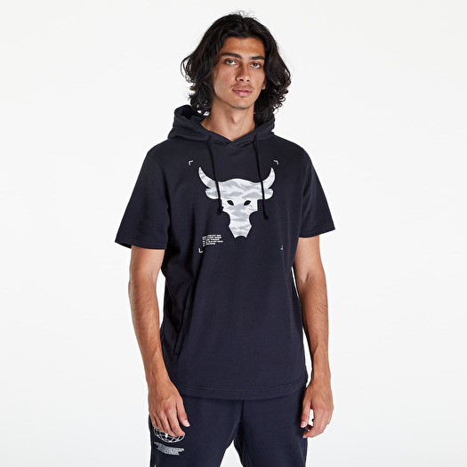 T-shirt Under Armour Project Rock Terry Short Sleeve Hoodie