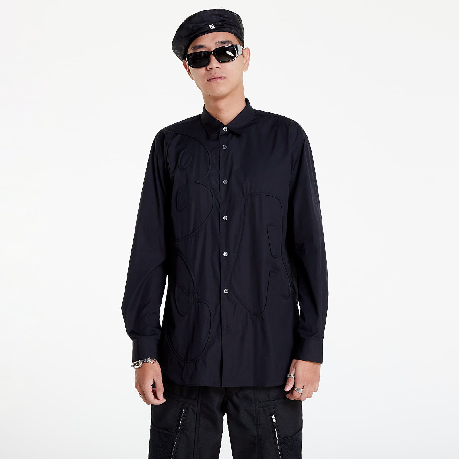 Pólók és ingek Comme Des Garçons SHIRT Mens Shirt Woven Black