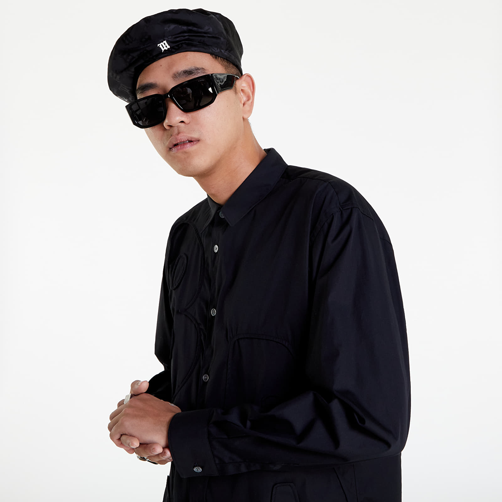 Pólók és ingek Comme Des Garçons SHIRT Mens Shirt Woven Black