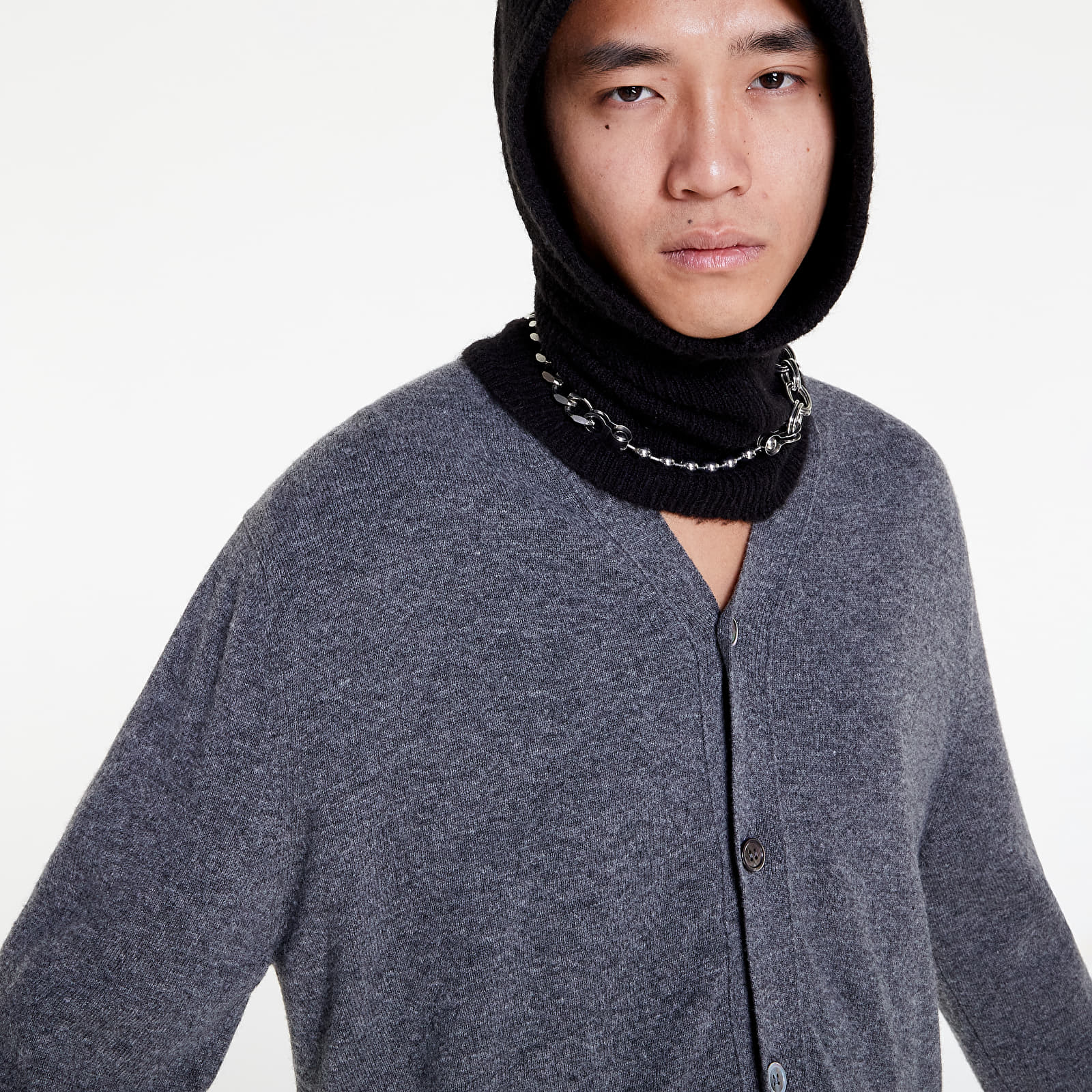 Pulovere Comme Des Garçons SHIRT Cardiguan Knit Grey