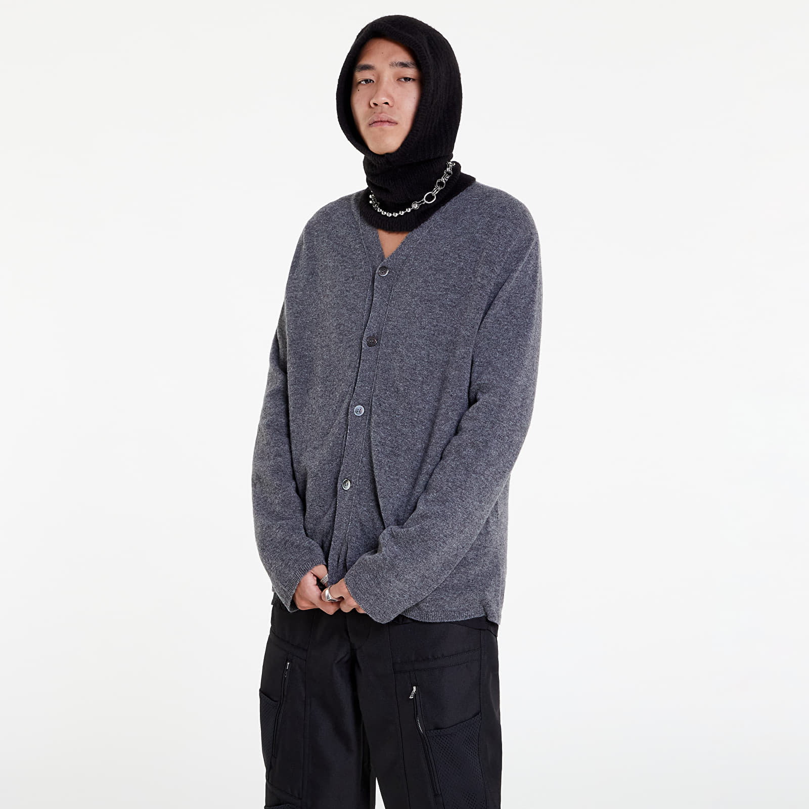 Pulovere Comme Des Garçons SHIRT Cardiguan Knit Grey