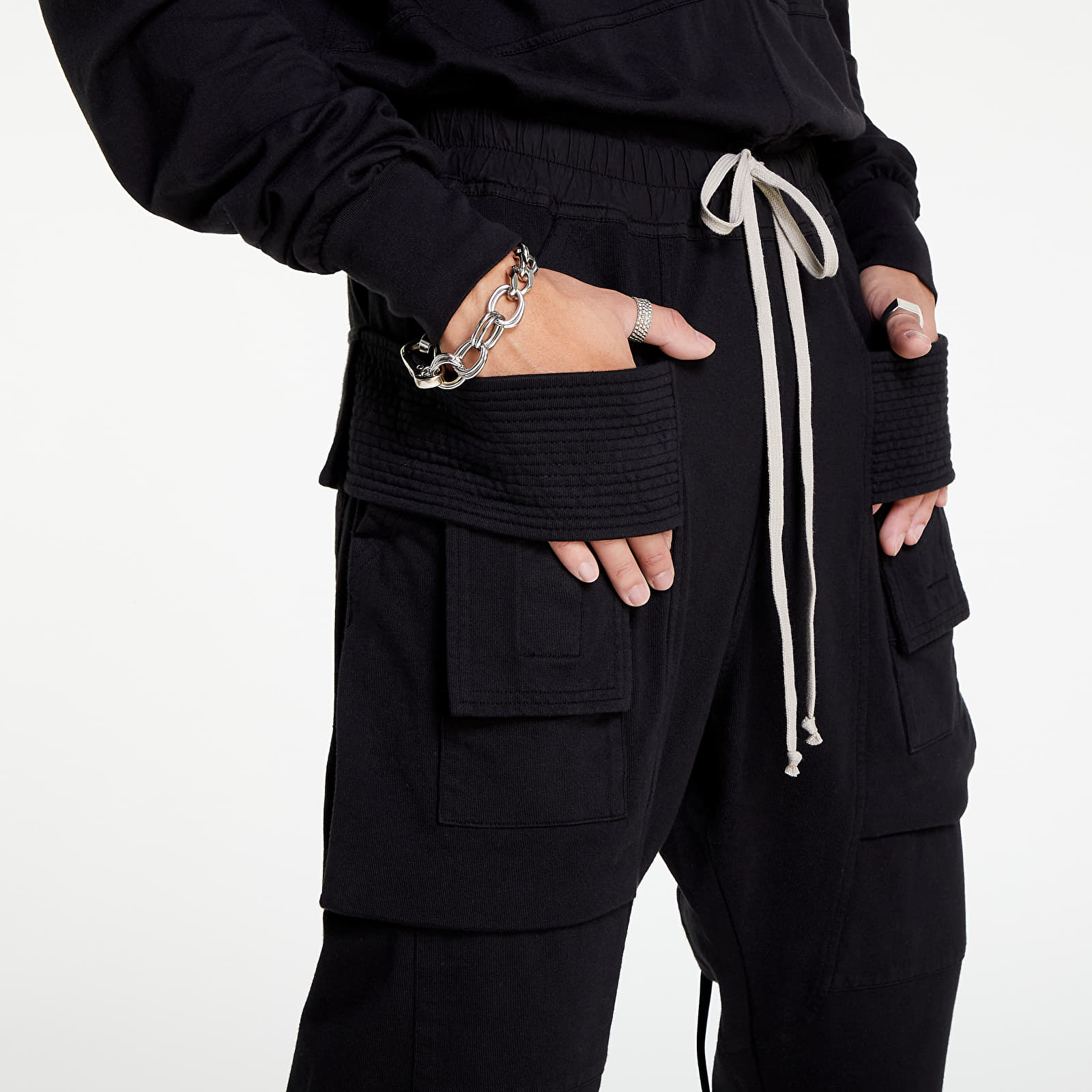 Rick Owens 17aw Cargo Cropped Pants 48