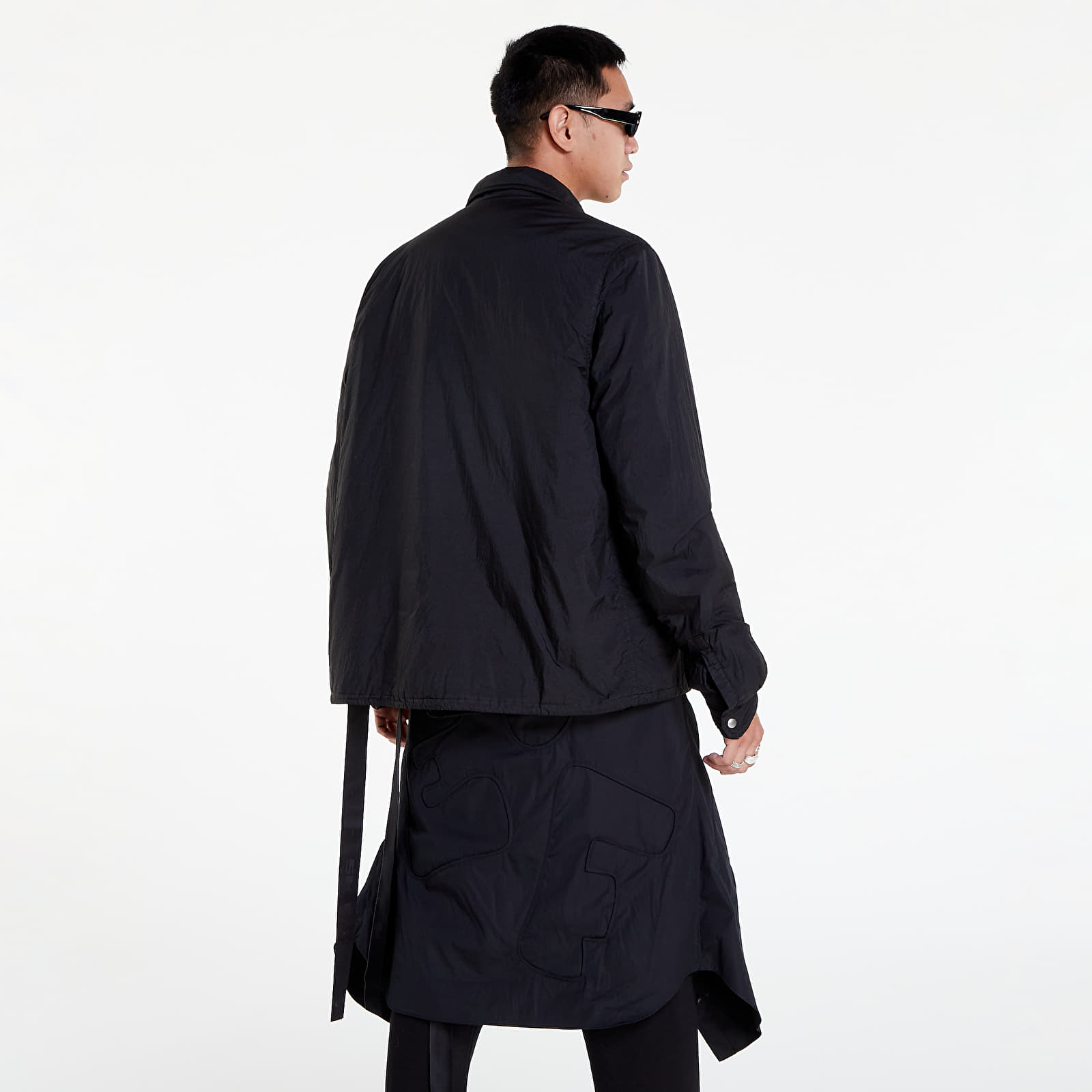 Geci Rick Owens DRKSHDW Snapfront Jacket Black