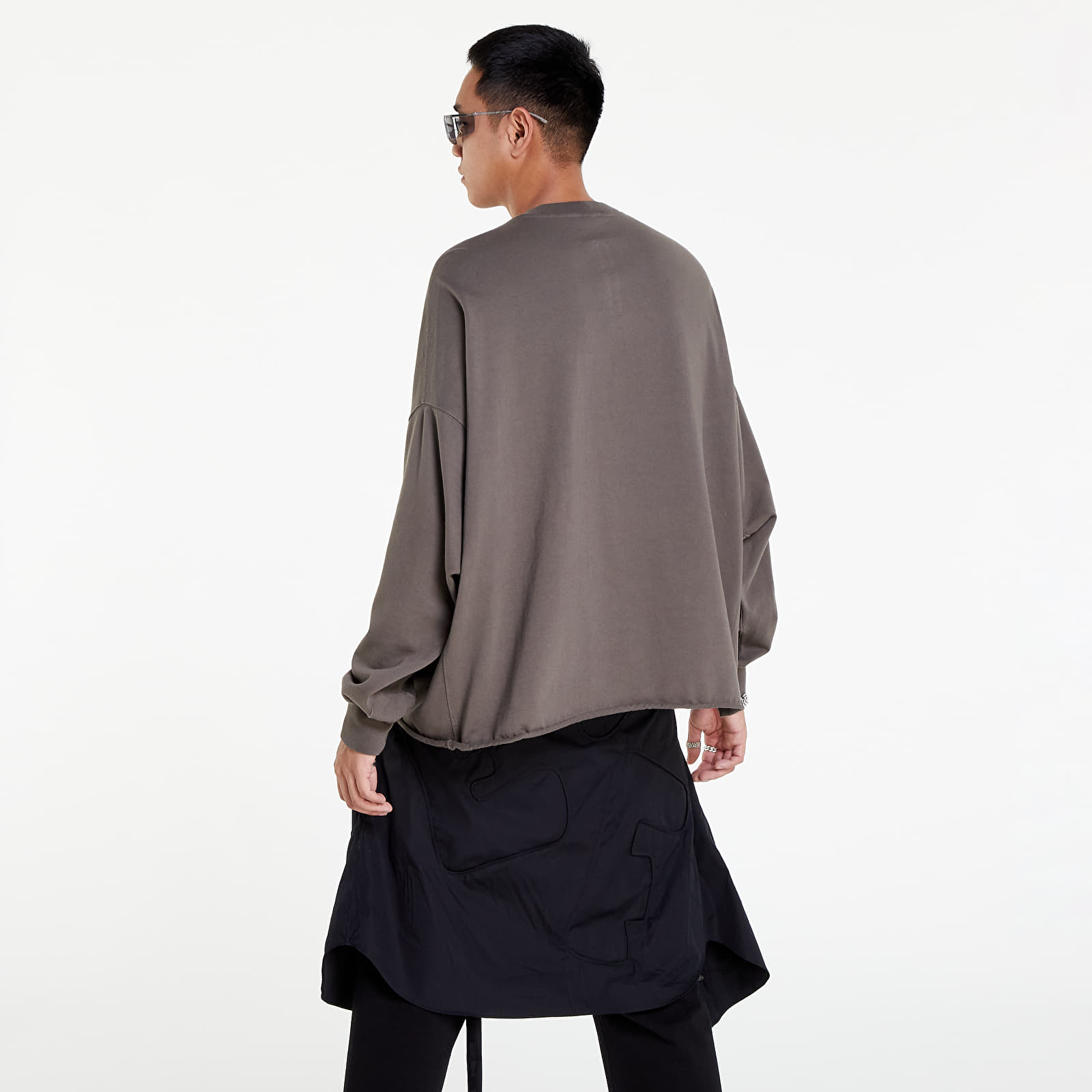 Mikinas ar kapuci un sporta krekli Rick Owens DRKSHDW Crater Tee Dust