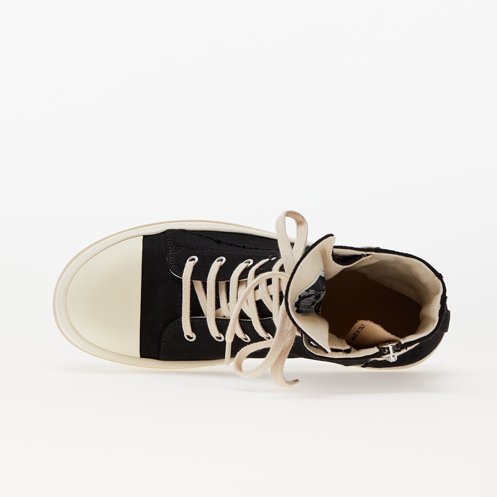 Scarpe uomo Rick Owens DRKSHDW Penta Sneaks Black/ Milk/ Milk