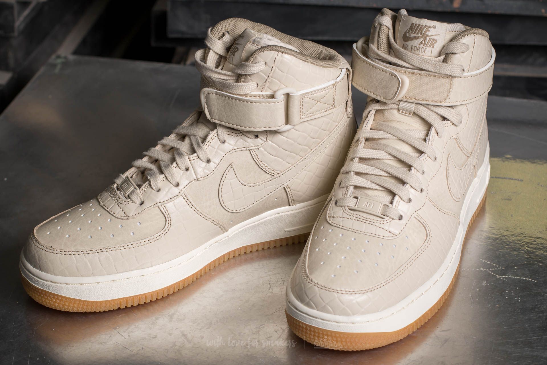 Air force 1 high oatmeal hot sale