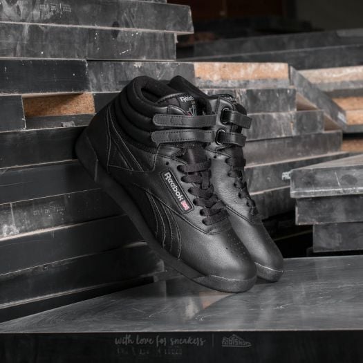 Reebok freestyle top hi donna nere