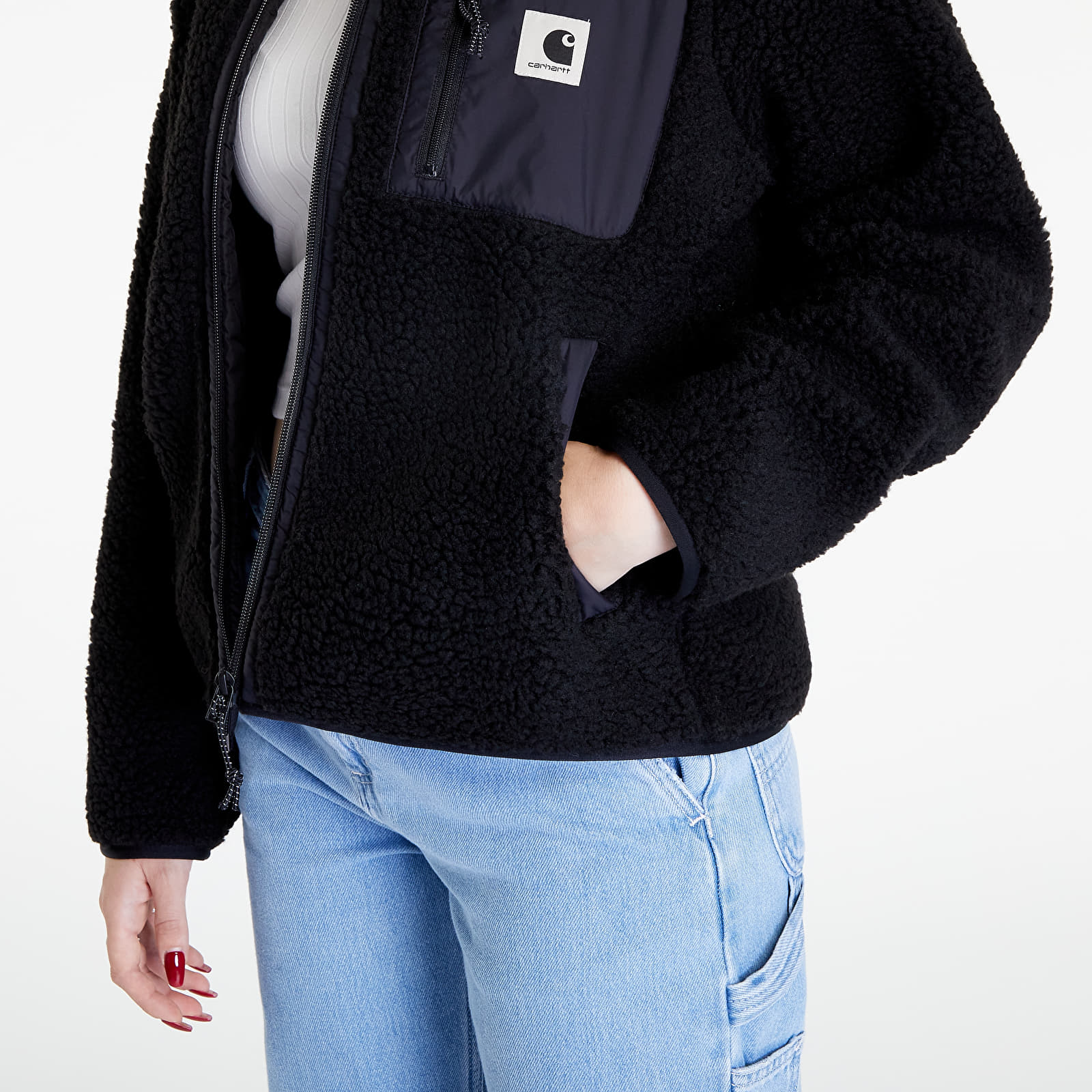 Chaquetas y abrigos Carhartt WIP W' Janet Liner Black/ Black