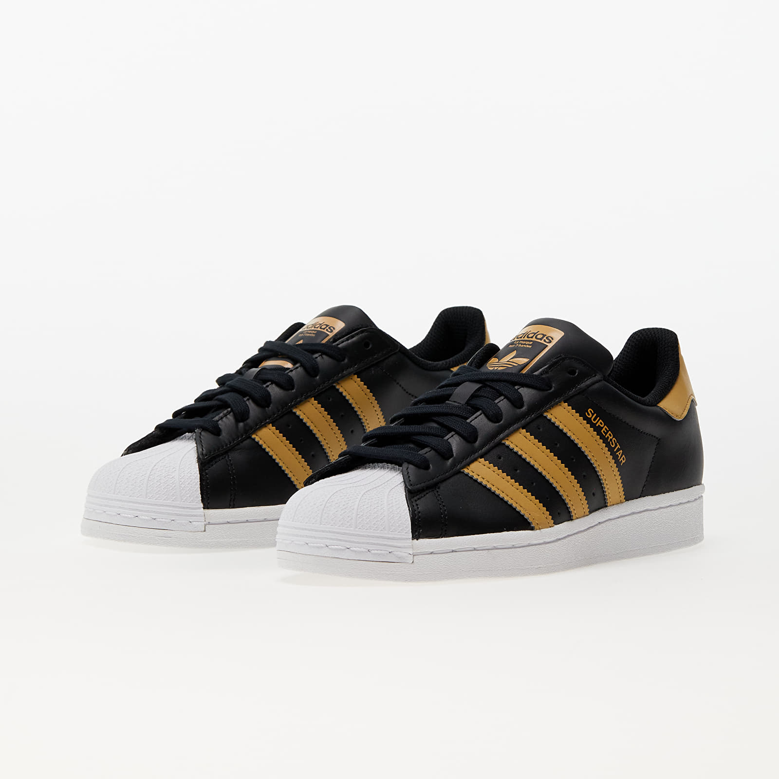 Adidas black and beige top