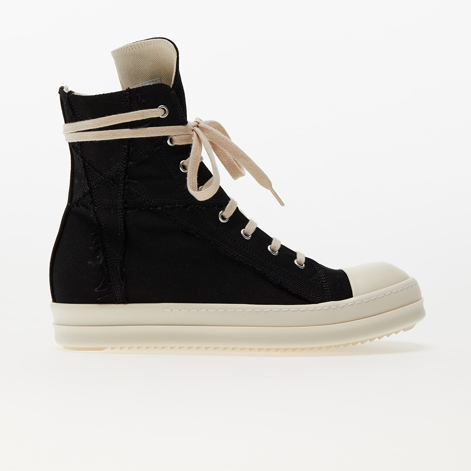 Scarpe uomo Rick Owens DRKSHDW Penta Sneaks Black/ Milk/ Milk
