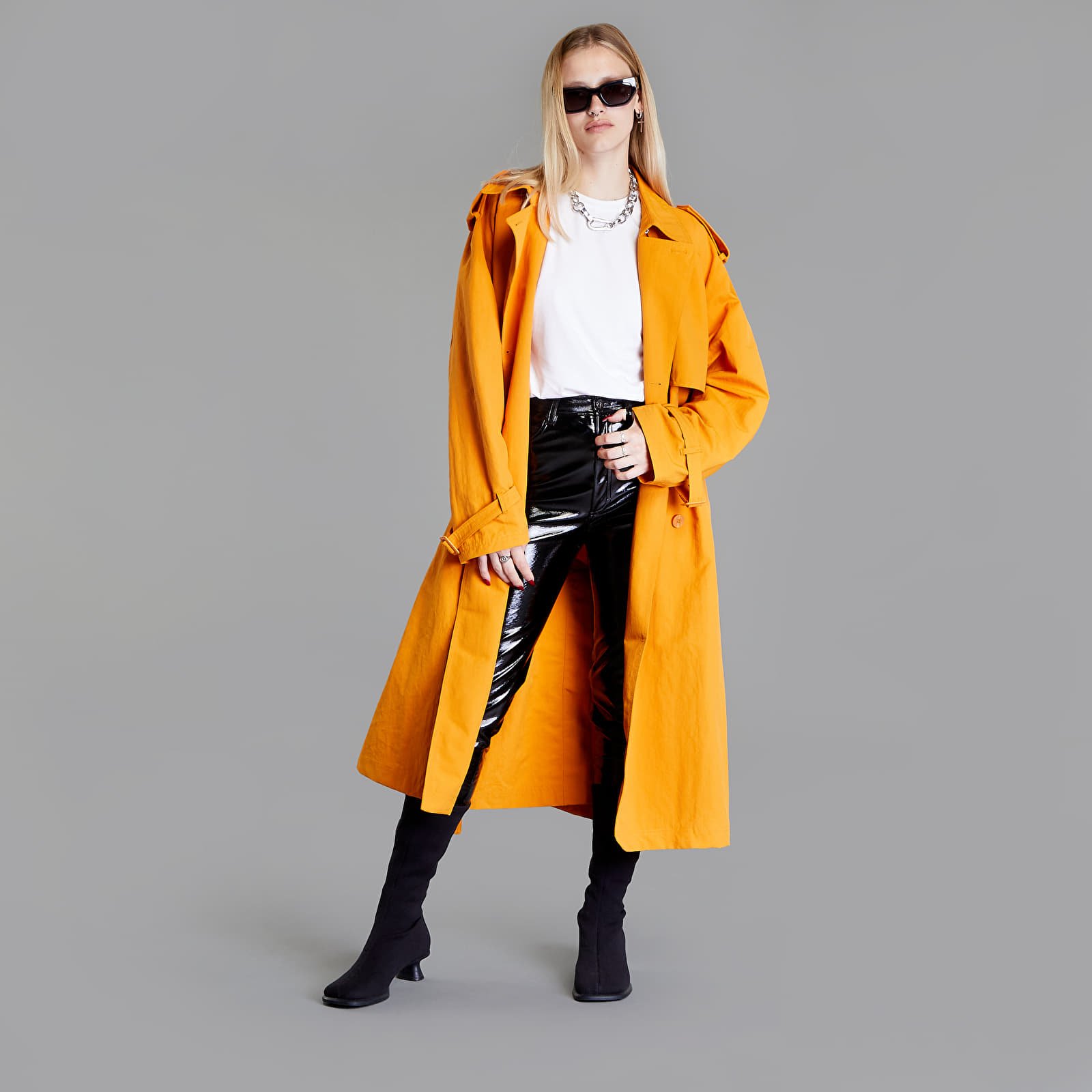 Striukės adidas Blue Version Trench Coat Orange