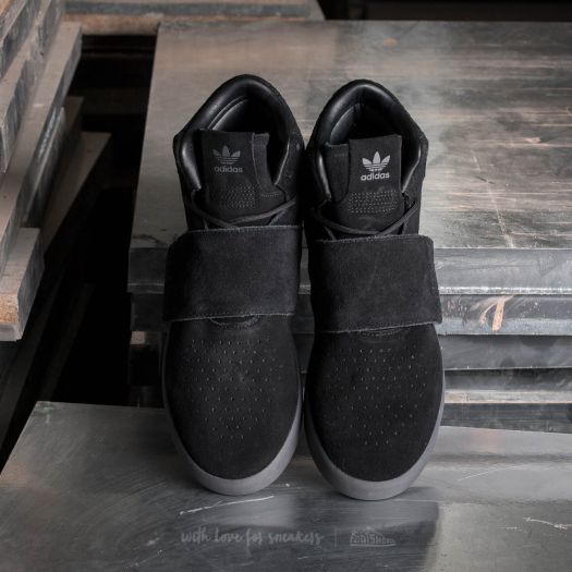 Adidas tubular invader top black