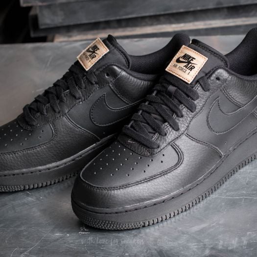 Men s shoes Nike Air Force 1 07 LV8 Black Black Black Black Footshop