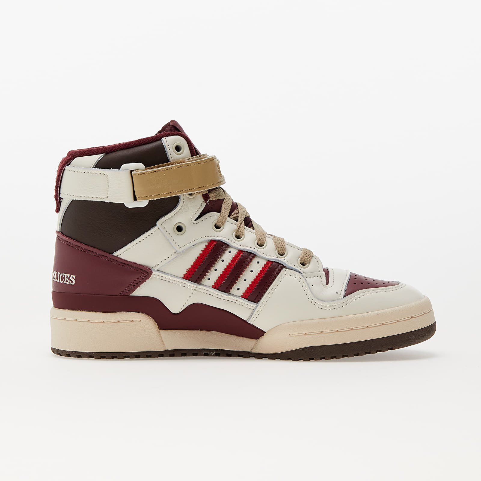 Férfi cipők adidas x Cut&Slices Forum Hi Off White/ Shape Red/ Beige Tone