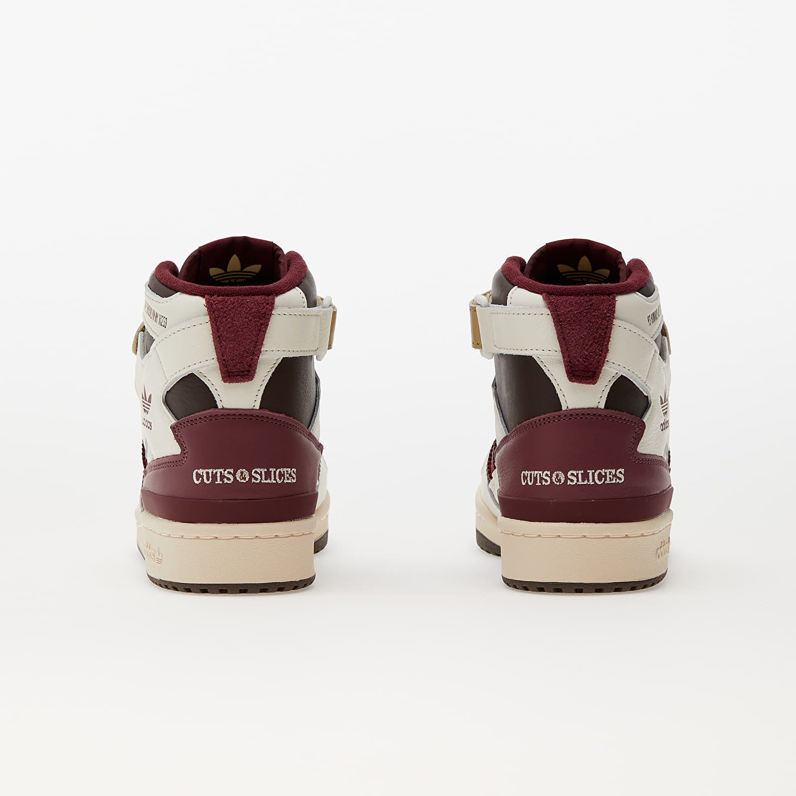 Férfi cipők adidas x Cut&Slices Forum Hi Off White/ Shape Red/ Beige Tone