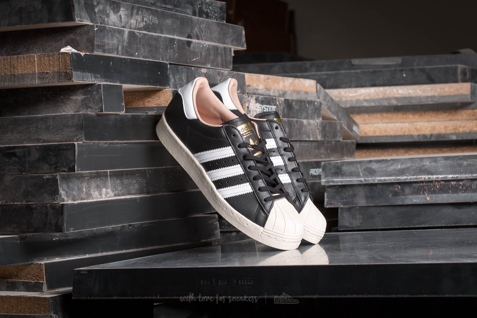 Women's shoes adidas W Superstar 80s Core Black/ Ftw White/ Off White