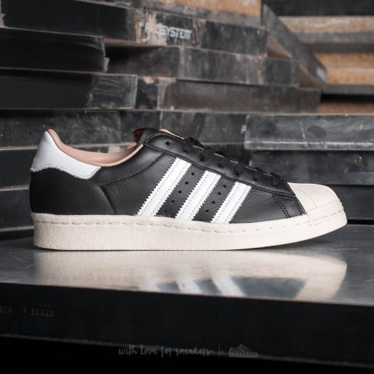 Adidas originals superstar 80s - sneakers basse - core black/off white clearance