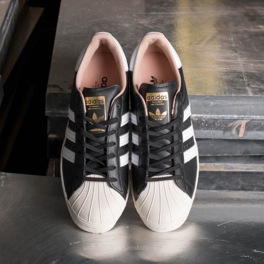 Adidas originals superstar 80s - sneakers basse - core black/off white cheap