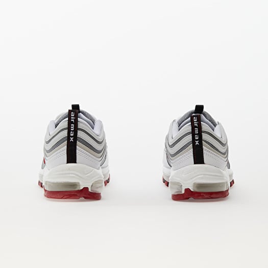 Nike Air Max 97 White Varsity Red Particle Grey Footshop