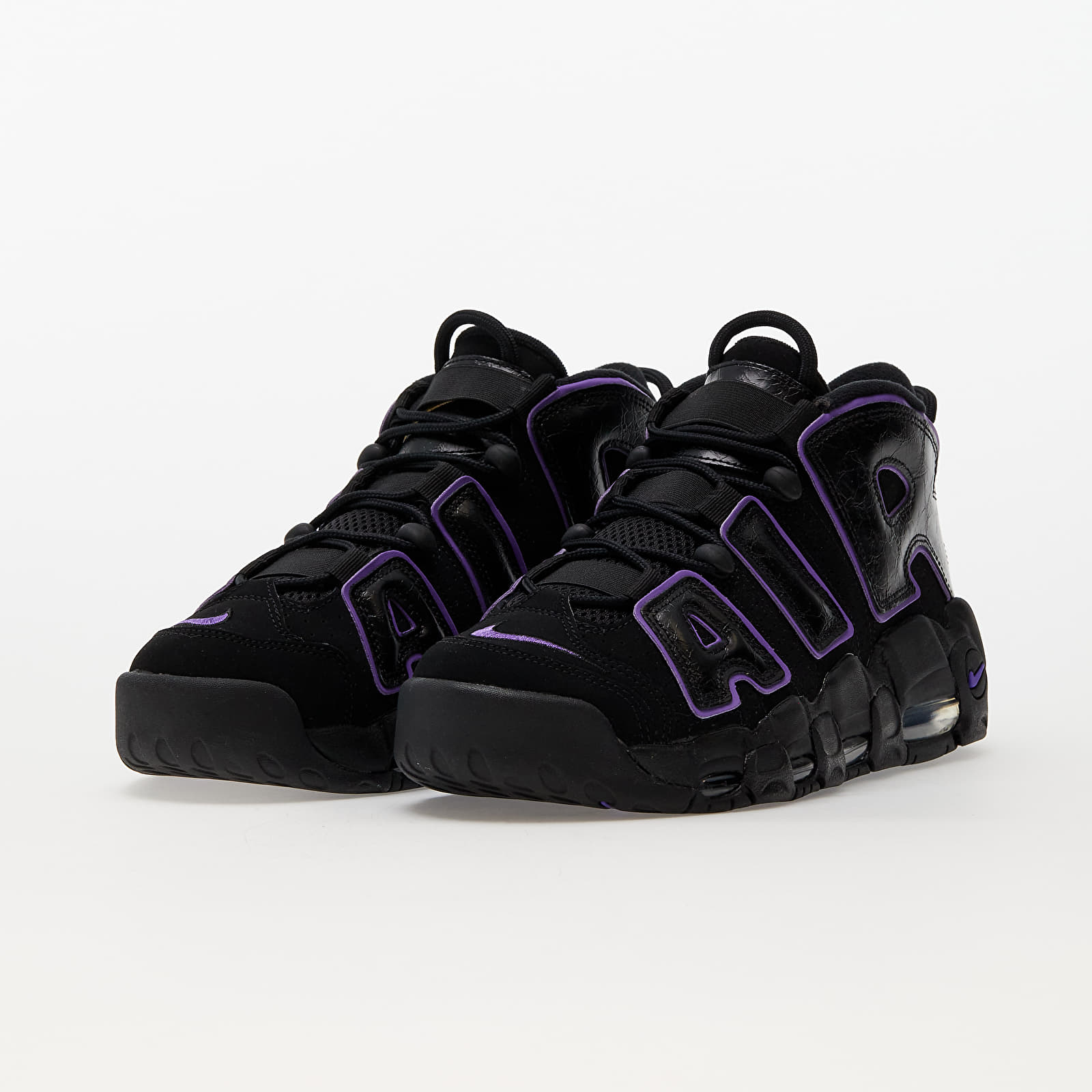 Men s shoes Nike Air More Uptempo 96 Black Action Grape Black Metallic Gold Footshop