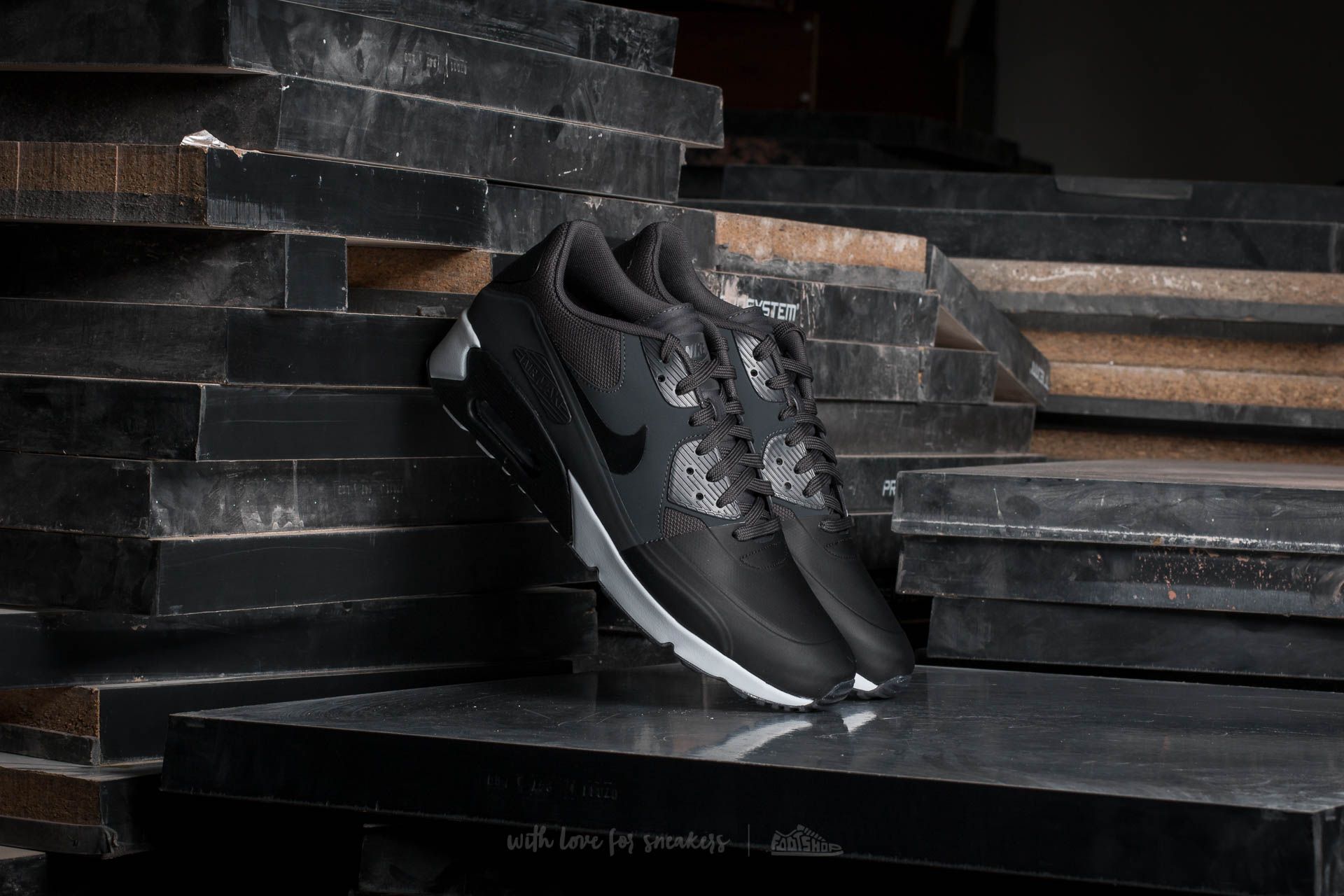 Pánske tenisky a topánky Nike Air Max 90 Ultra 2.0 SE Black/ Black-Anthracite