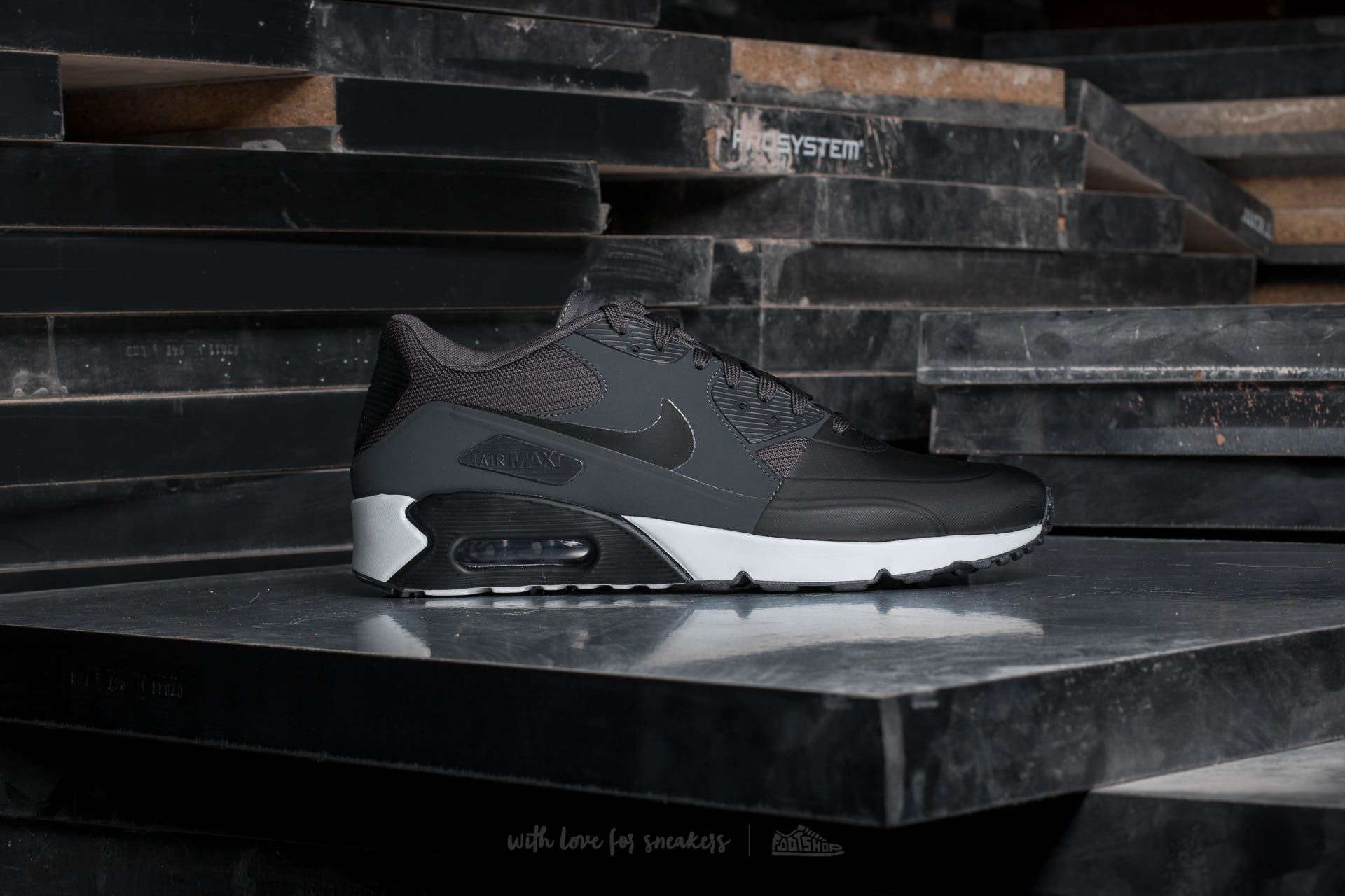 Herresko Nike Air Max 90 Ultra 2.0 SE Black/ Black-Anthracite
