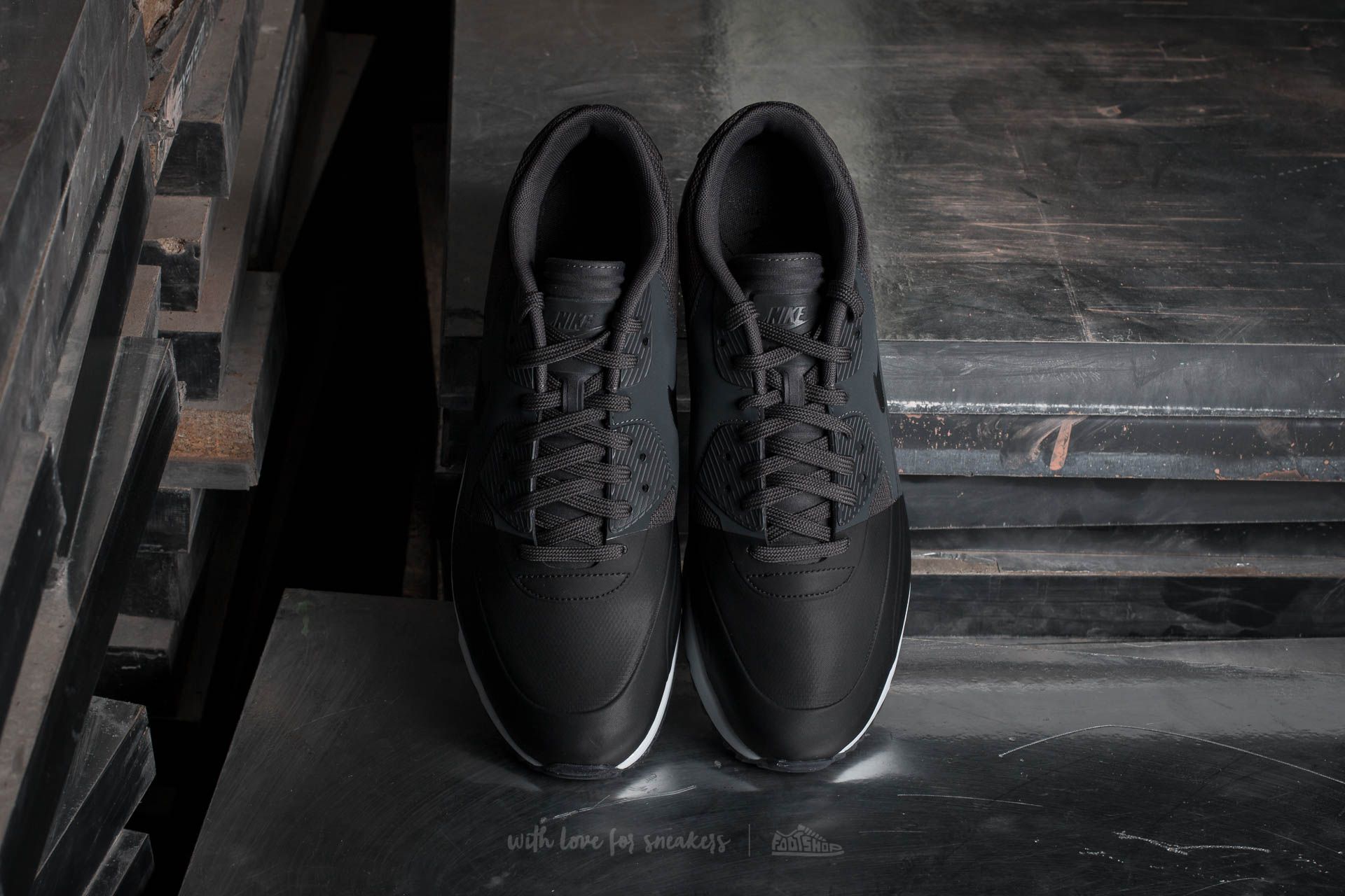 Herresko Nike Air Max 90 Ultra 2.0 SE Black/ Black-Anthracite