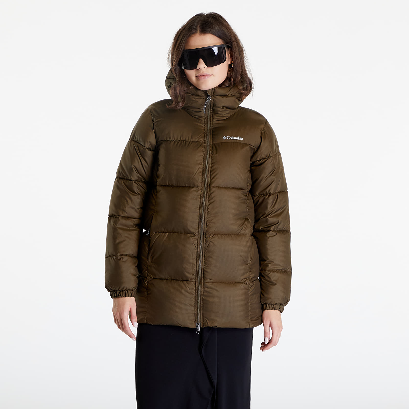 Columbia olive green jacket store