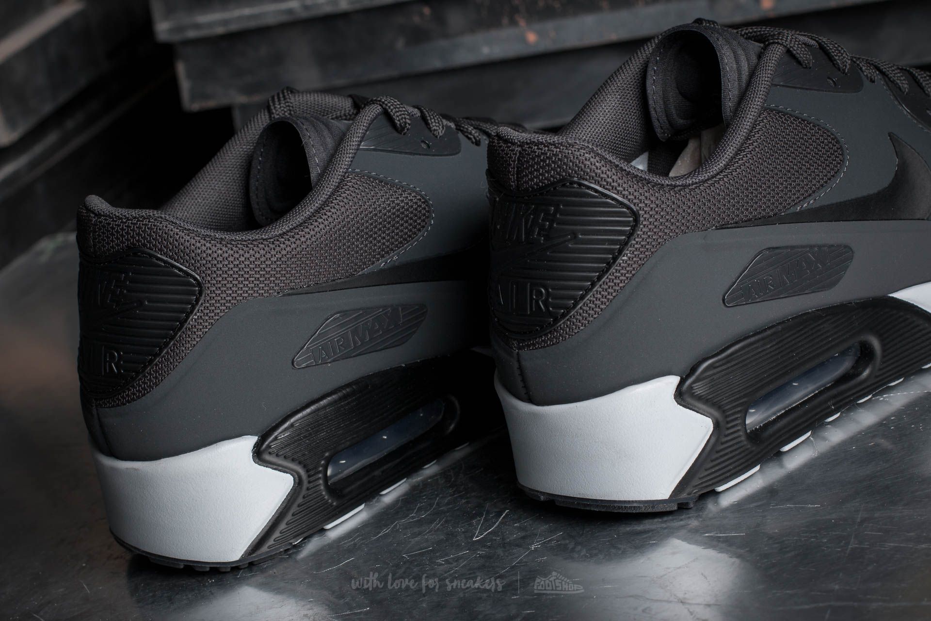 Herresko Nike Air Max 90 Ultra 2.0 SE Black/ Black-Anthracite