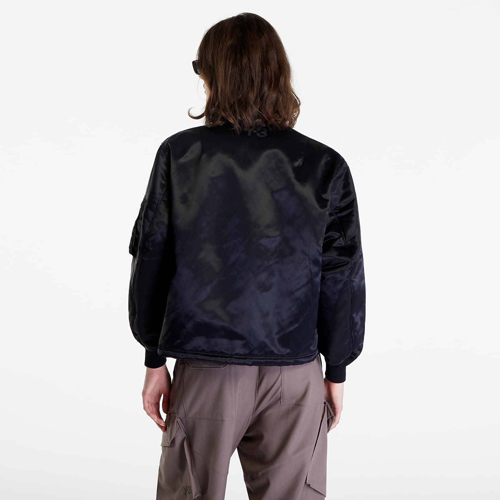 Y3 sales leather jacket
