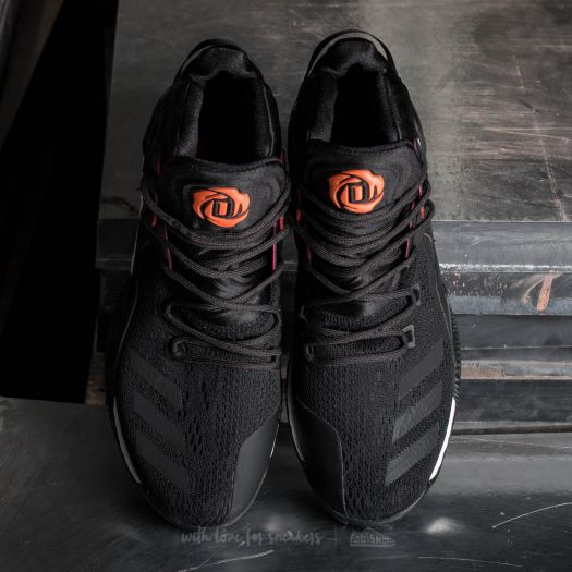Men's shoes adidas D Rose 7 Core Black/ Utility Black-Orange