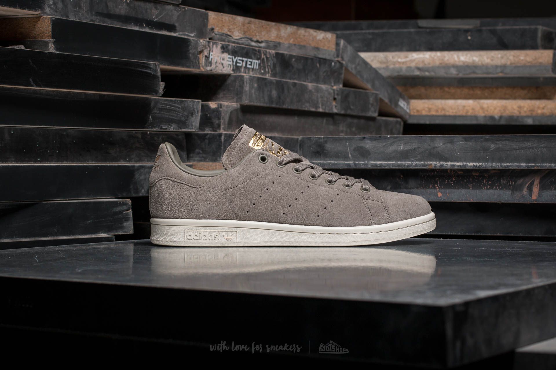 Pánske tenisky a topánky adidas Stan Smith Trace Cargo/ Trace Cargo/ Off White