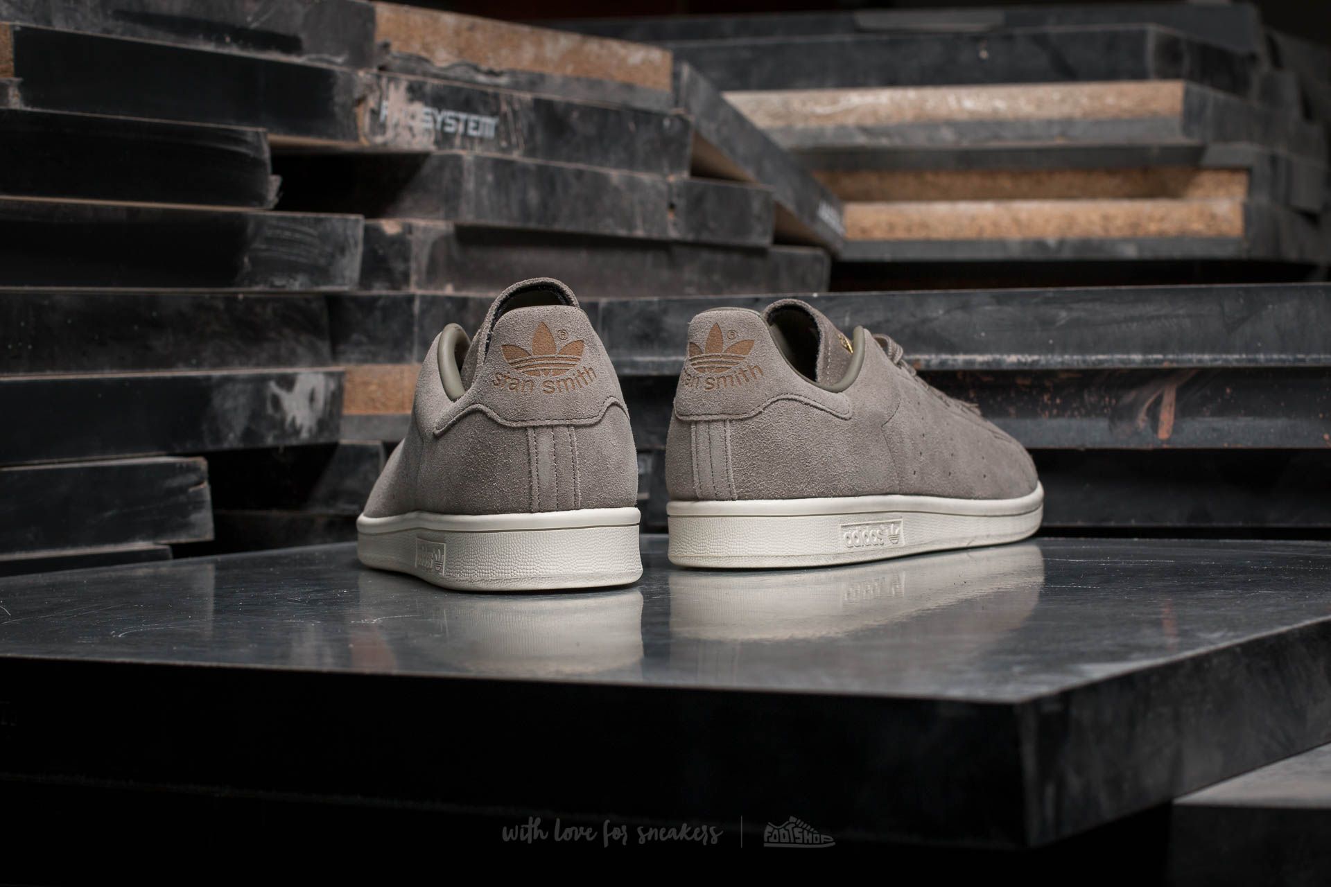 Pánske tenisky a topánky adidas Stan Smith Trace Cargo/ Trace Cargo/ Off White