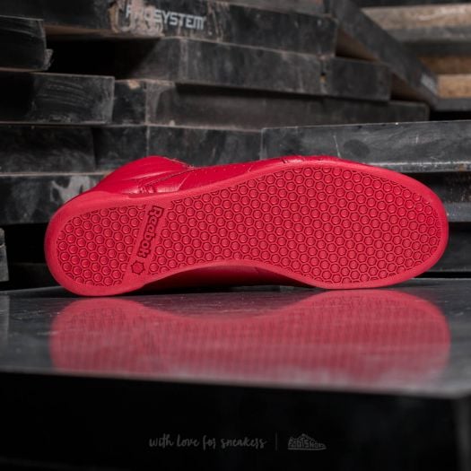 Reebok freestyle donna rosse hot sale