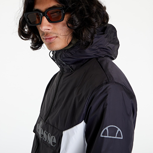 Jackets Ellesse Aceras OH Jacket Black White Footshop