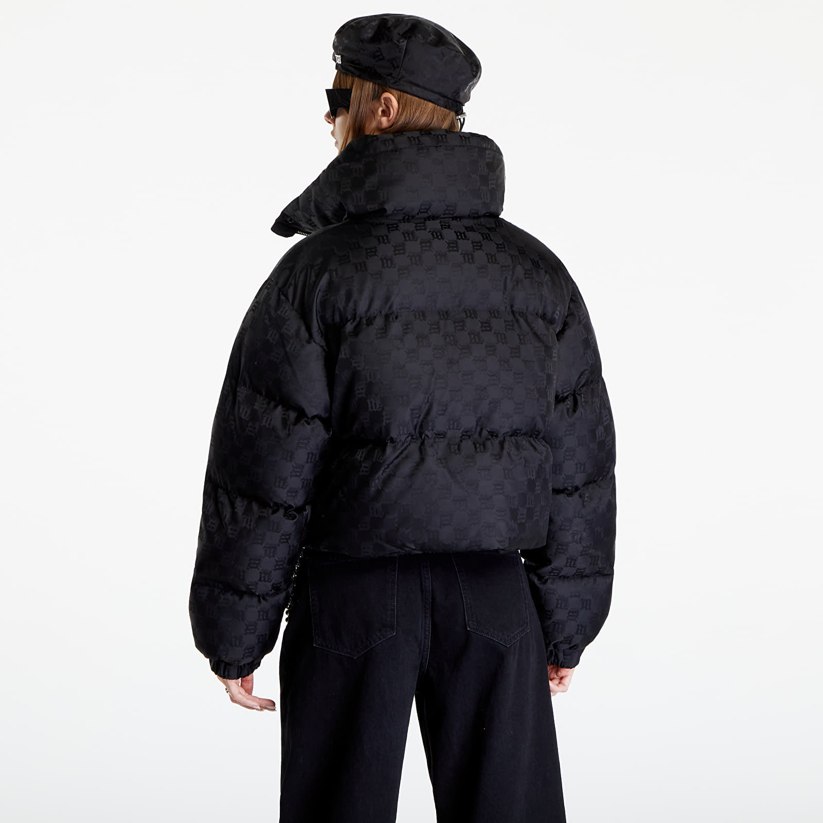 Chaquetas MISBHV Monogram Nylon Puffer Wmns Black