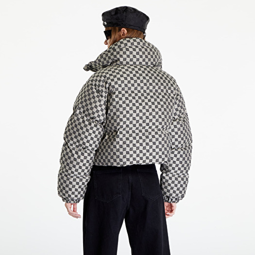 Jackets MISBHV Monogram Jacquard Canvas Puffer Wmns Beige Footshop