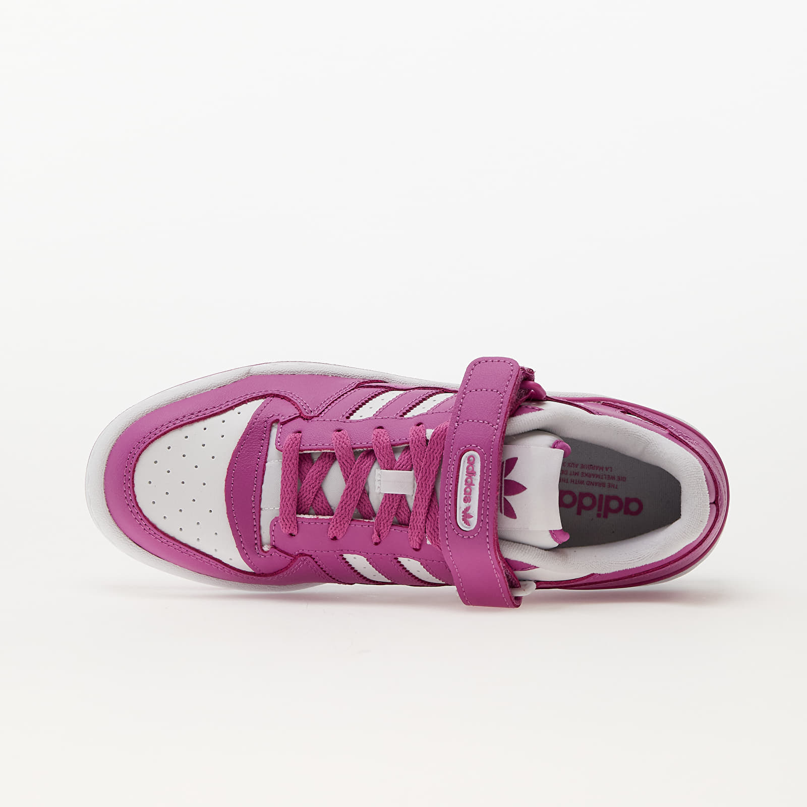Moški čevlji adidas Forum Low Ftw White/ Semi Purple Lime/ Ftw White