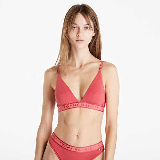 Bras Tommy Hilfiger Seacell Triangle Bralette Frosted Cranberry