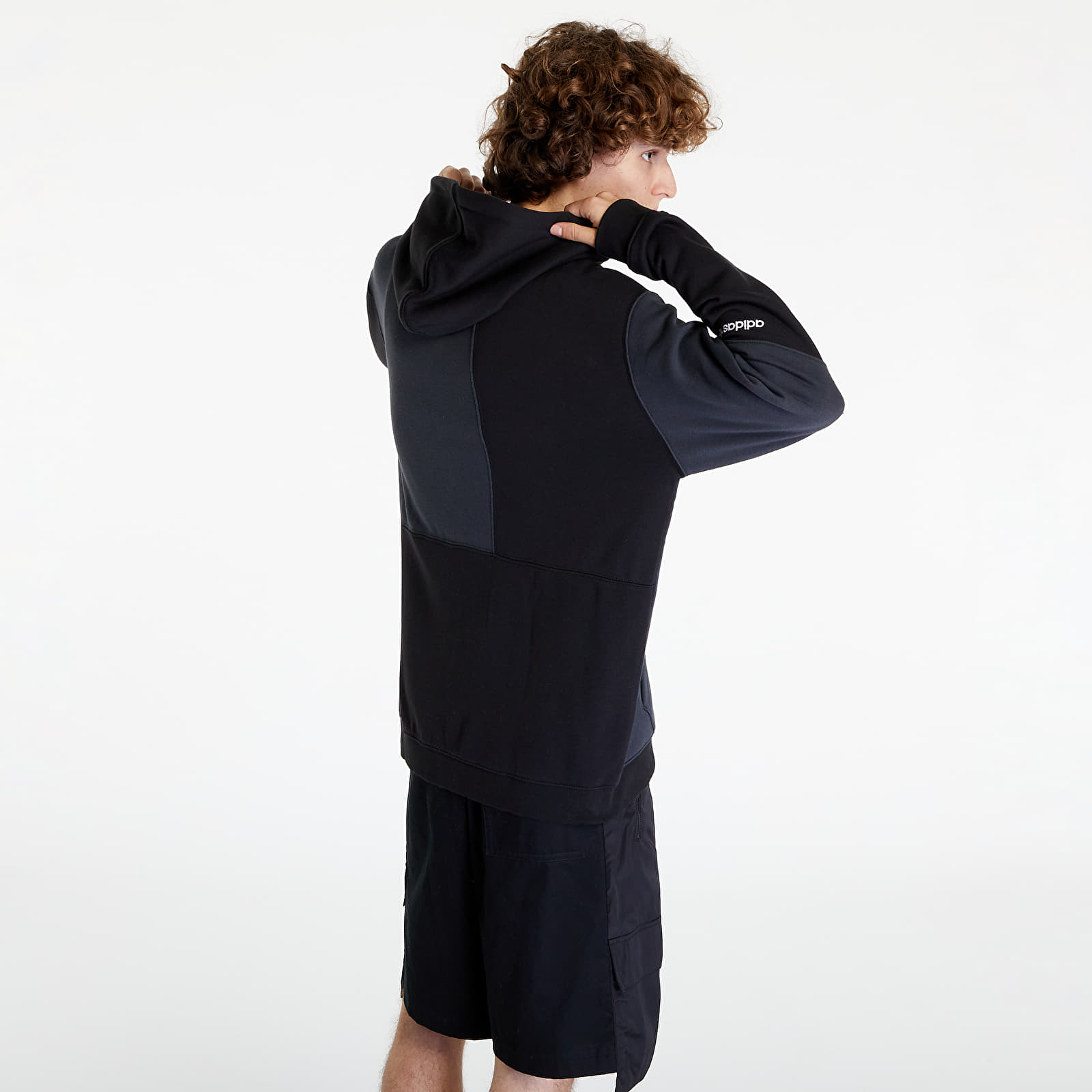 Sudaderas adidas Sport Ft Zip Hoodie Black