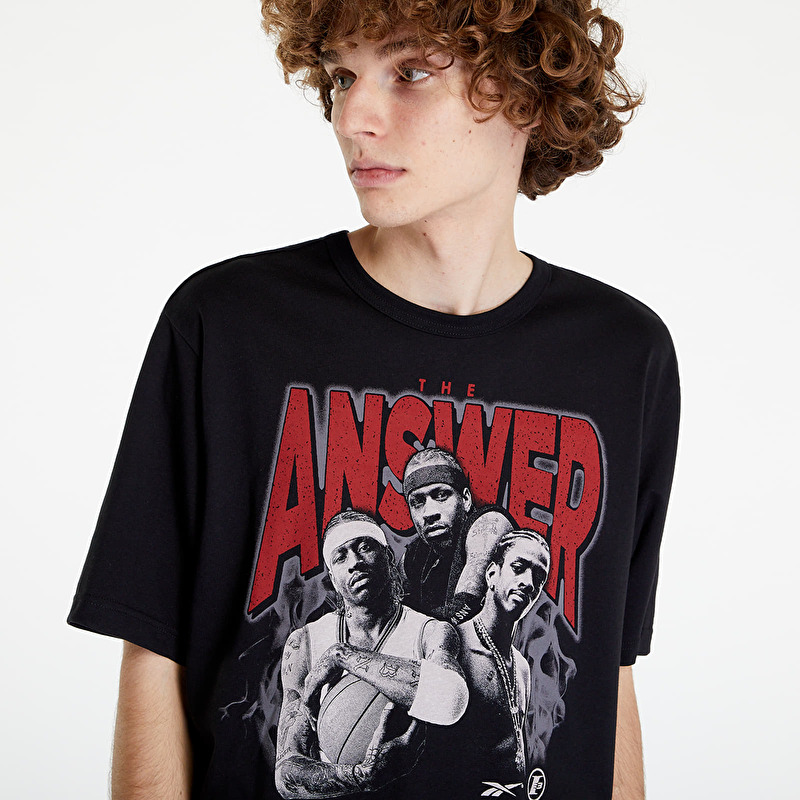 T-shirts Reebok Iverson Trio Short Sleeve T-Shirt Black (HG2579
