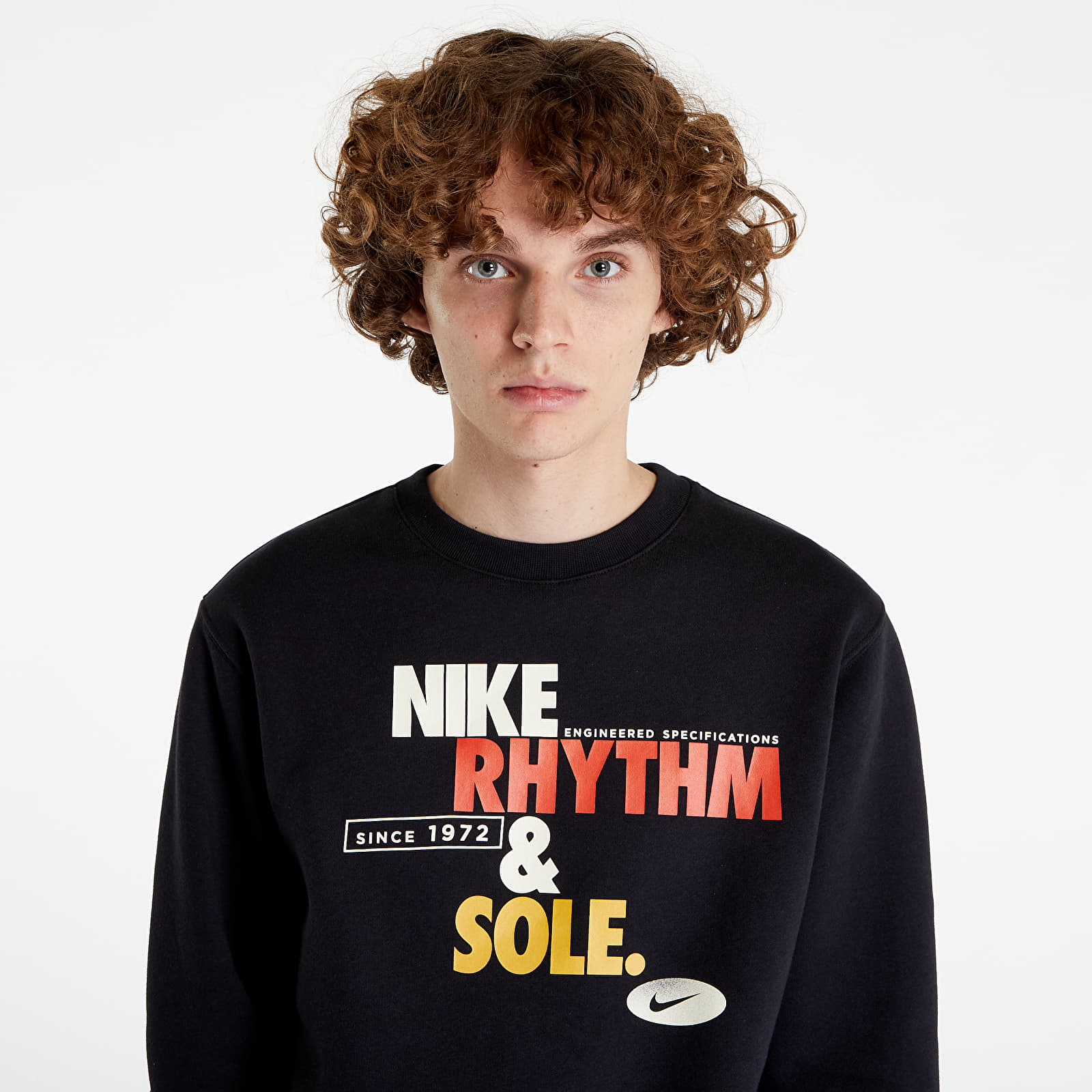 Sweatshirts Nike Sportswear Men s Fleece Crew Black Footshop